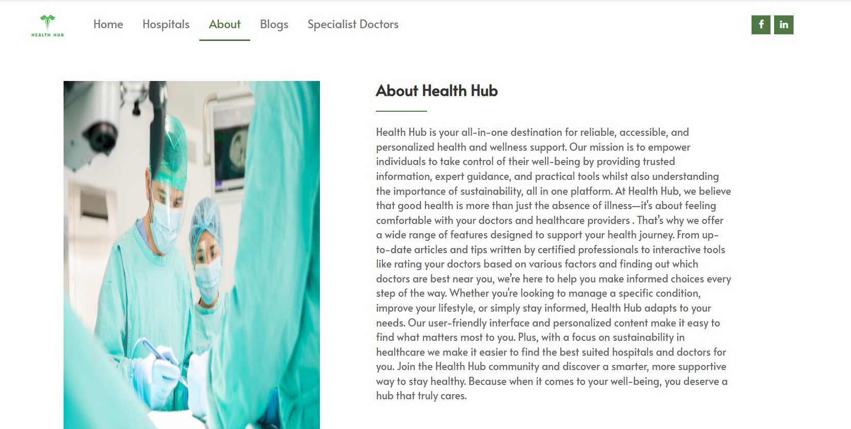Health Hub Screen 4